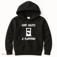 Gabe Give Nazis A Platform Kids Hoodie thumb 0