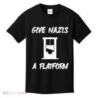 Gabe Give Nazis A Platform Kids T-Shirt thumb 0