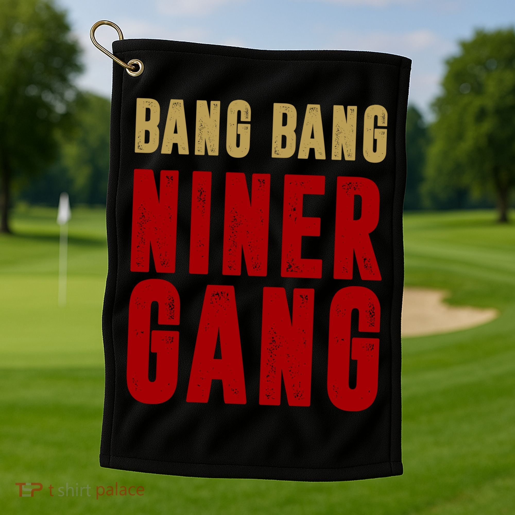 Gang Gang Niner Bang Golf Towel