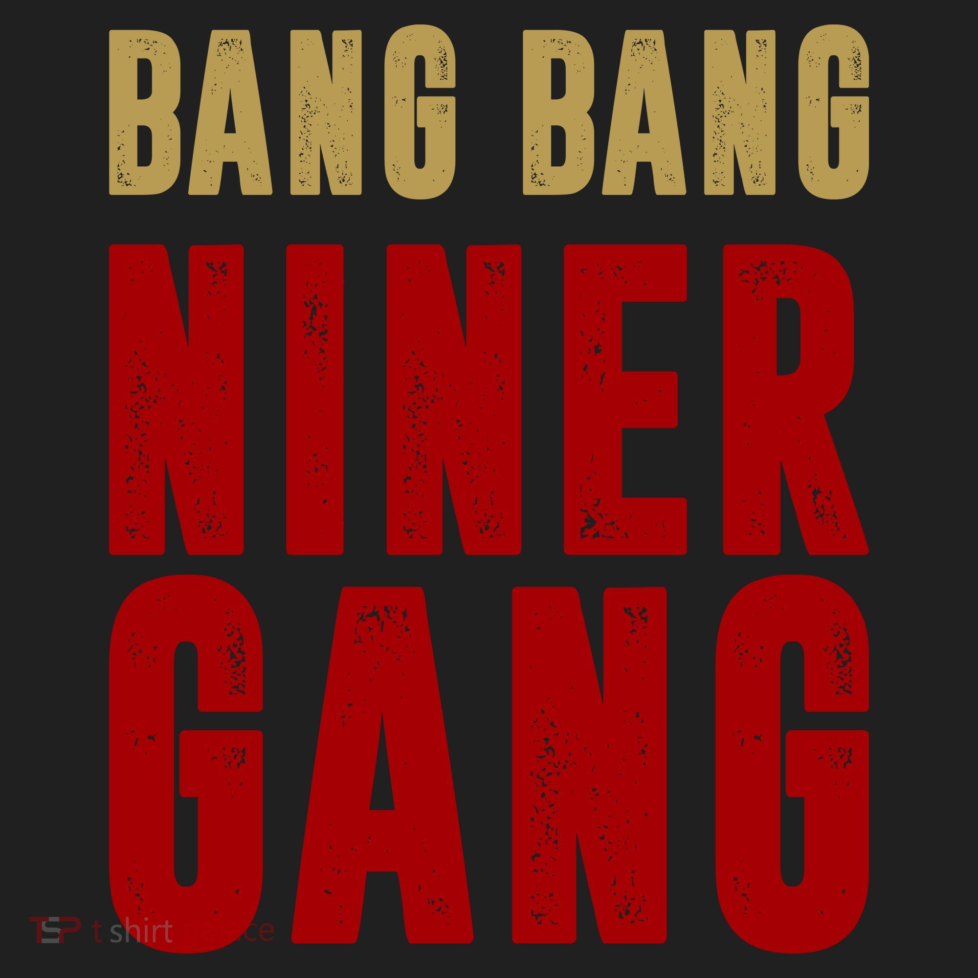 Gang Gang Niner Bang Golf Towel