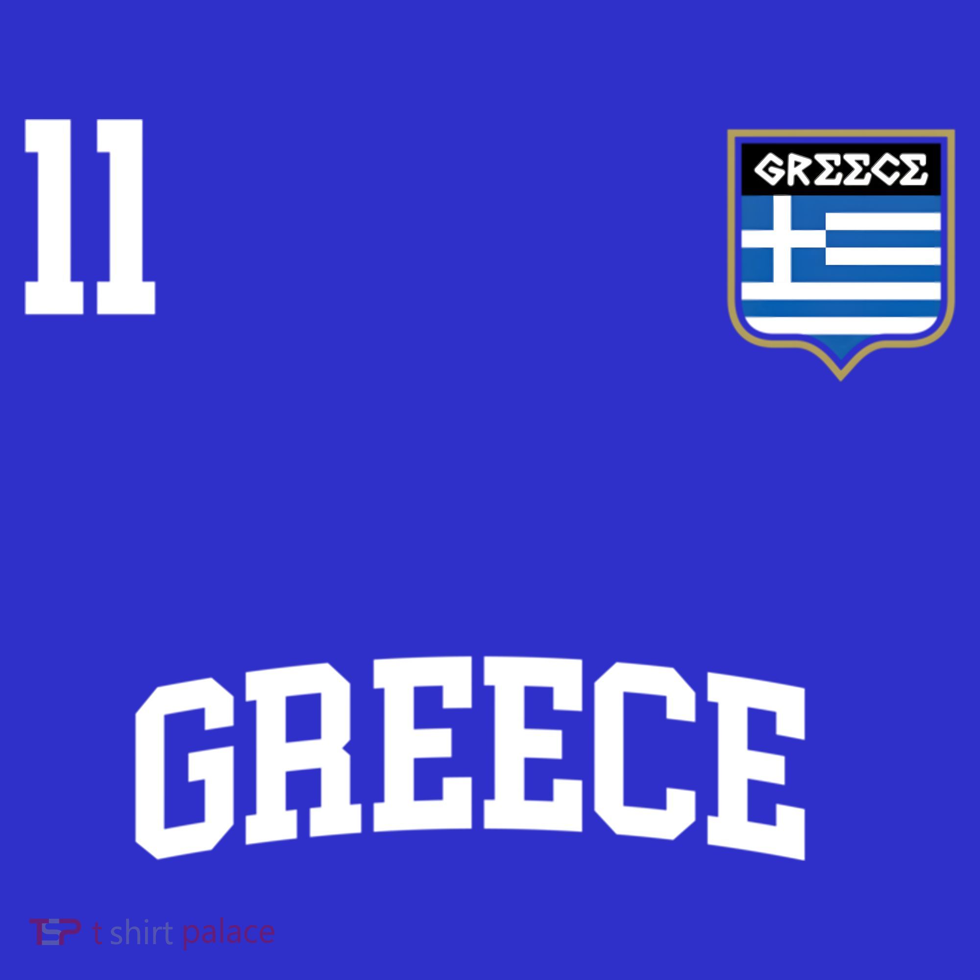 Greece Gift No 11 Greek Flag Football Soccer Team Women's Tank Top