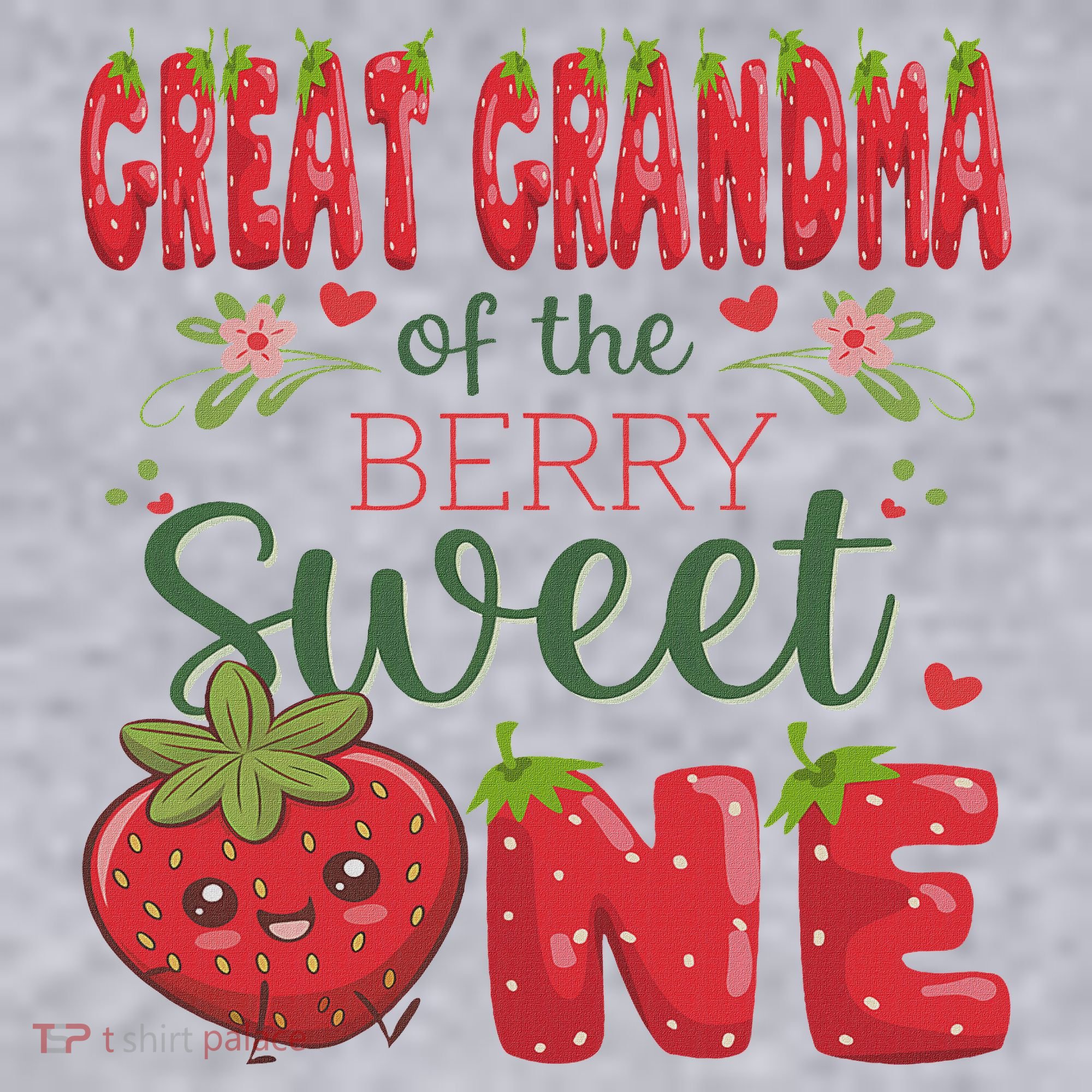 Great Grandma Of The Berry Sweet One 1st Birthday Strawberry Women's Sweatshirt