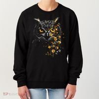 Great Gift Owl Dandelion Wildlife Owls Nature Art  Women's Sweatshirt thumb 0