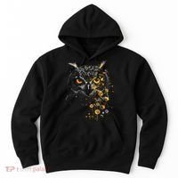 Great Gift Owl Dandelion Wildlife Owls Nature Art  Hoodie thumb 0