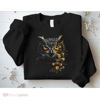 Great Gift Owl Dandelion Wildlife Owls Nature Art  Sweatshirt thumb 2