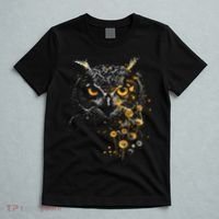 Great Gift Owl Dandelion Wildlife Owls Nature Art  T-Shirt thumb 5