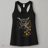 Great Gift Owl Dandelion Wildlife Owls Nature Art  Women's Tank Top thumb 3