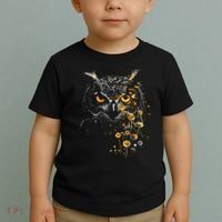 Great Gift Owl Dandelion Wildlife Owls Nature Art  Toddler T-Shirt thumb 2