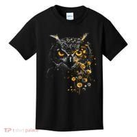 Great Gift Owl Dandelion Wildlife Owls Nature Art  Kids T-Shirt thumb 0