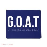 GOAT Greatest Of All Time Mousepad thumb 0
