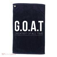 GOAT Greatest Of All Time Golf Towel thumb 0
