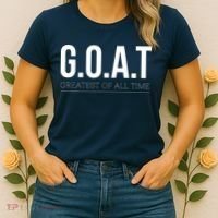 GOAT Greatest Of All Time Women's T-Shirt thumb 2