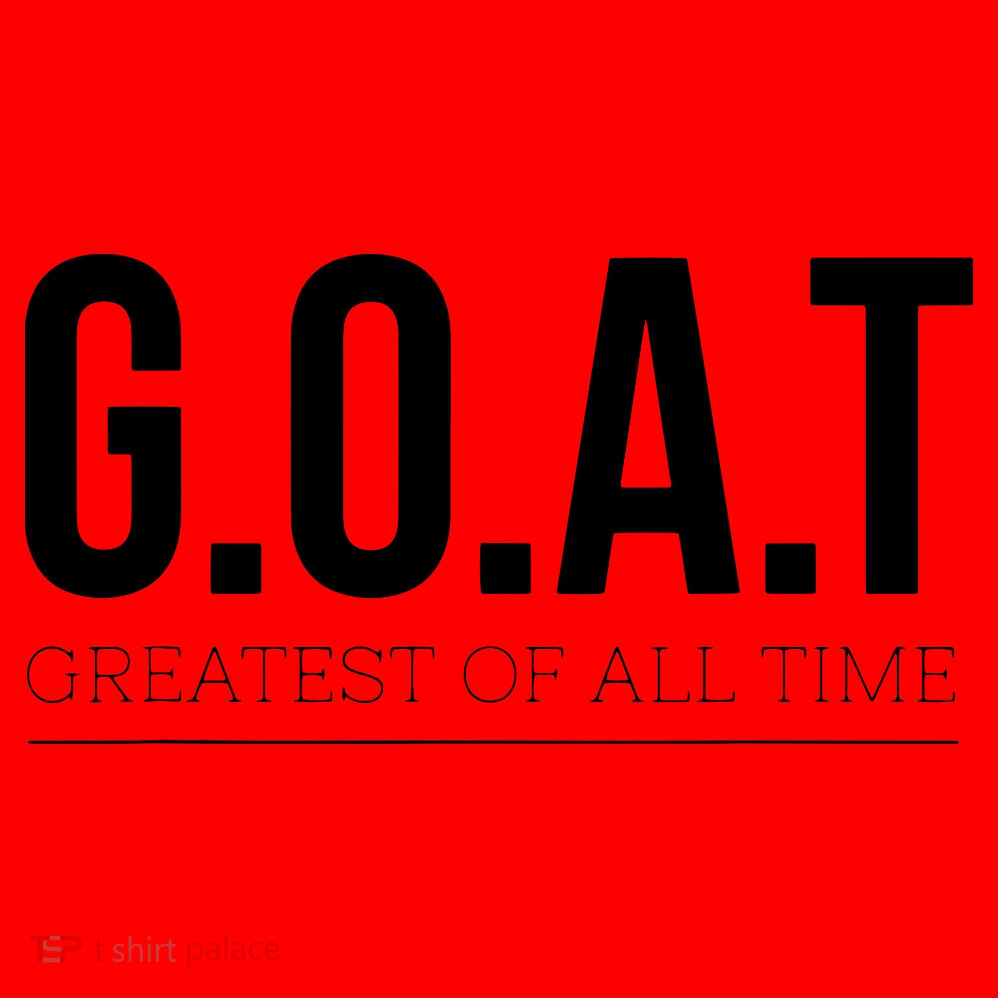 GOAT Greatest Of All Time Santa Hat