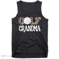 Golf Grandma Of A Golf Player Golfing Grandma Premium Tank Top thumb 0