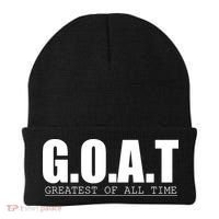 GOAT Greatest Of All Time Beanie thumb 0