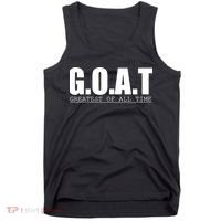 GOAT Greatest Of All Time Tank Top thumb 0