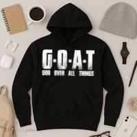 GOAT God Over All Things Hoodie thumb 3