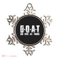 GOAT God Over All Things Ornament thumb 0