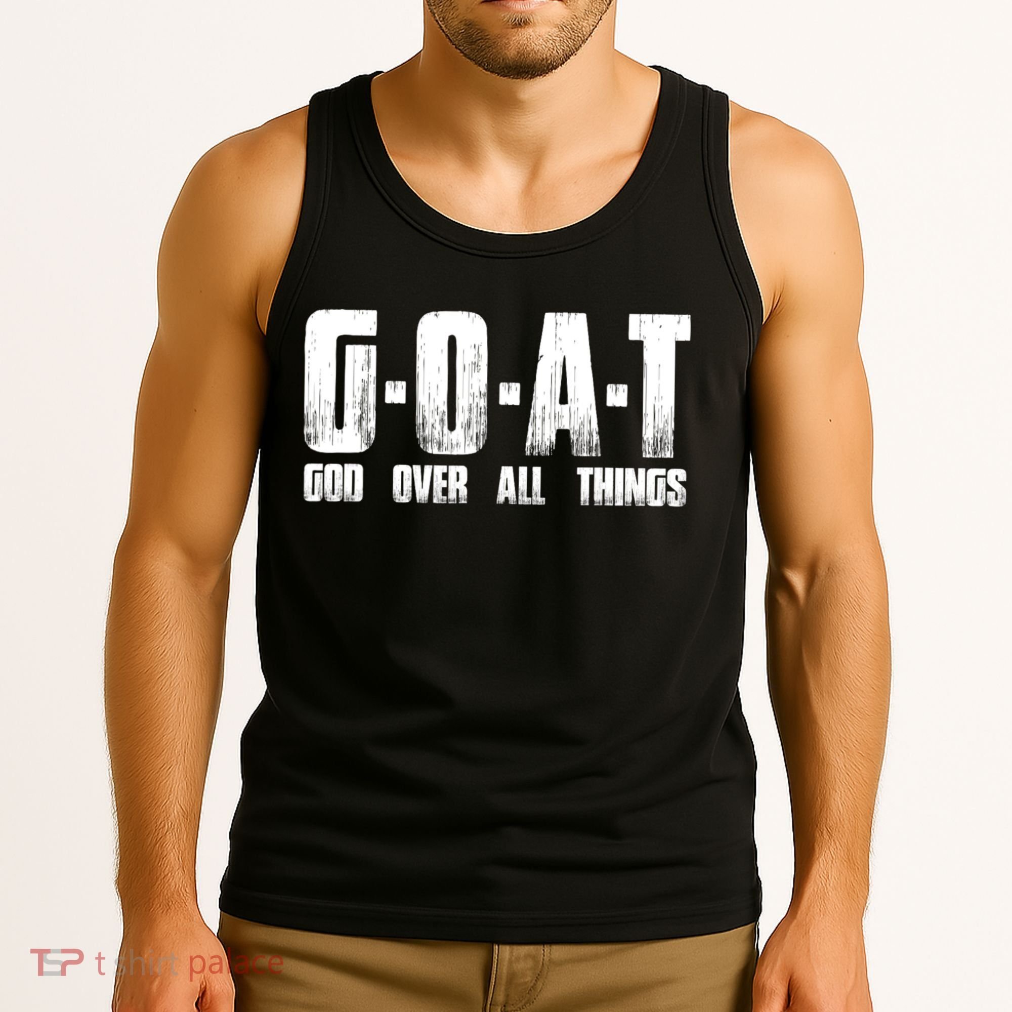 GOAT God Over All Things Tank Top