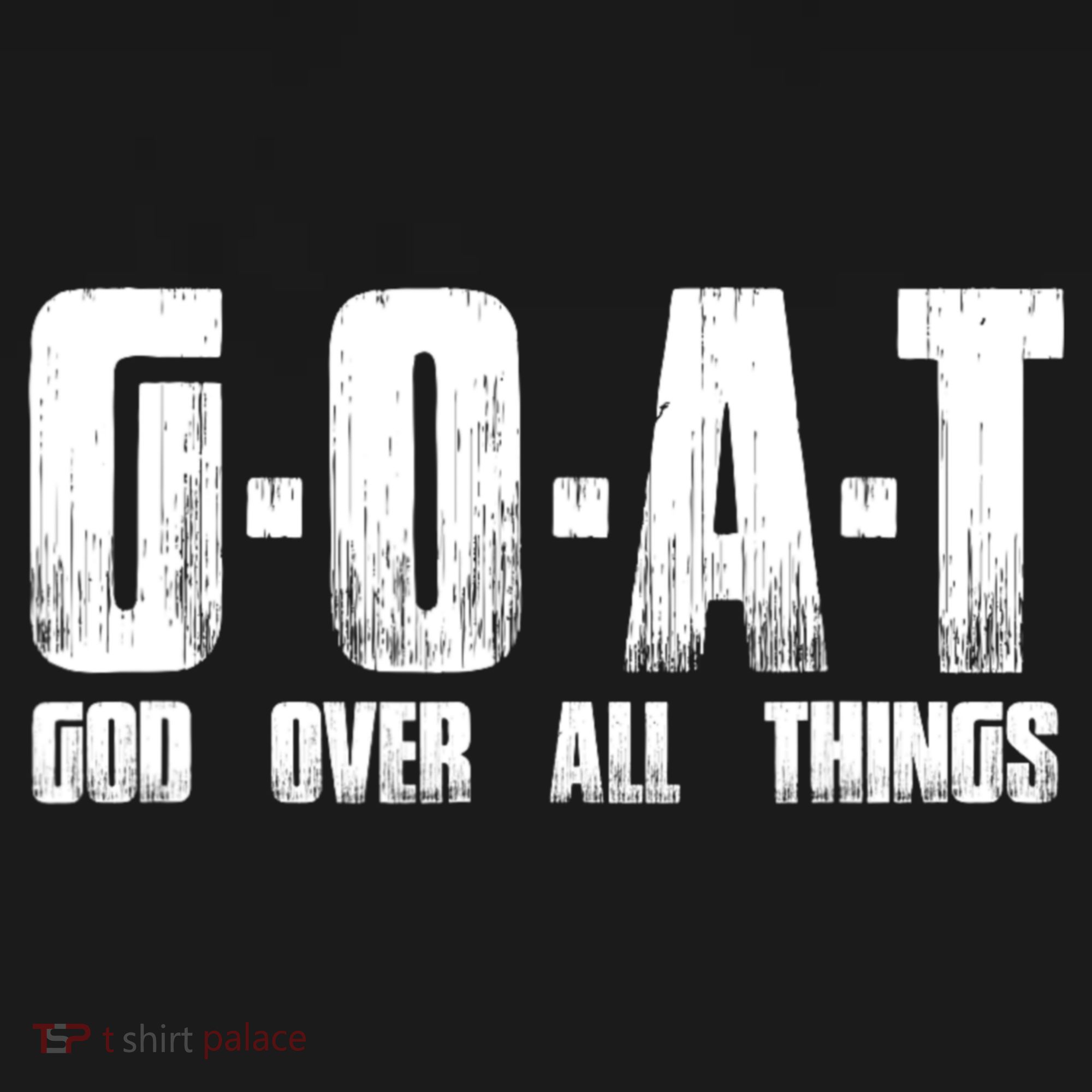 GOAT God Over All Things Kids T-Shirt