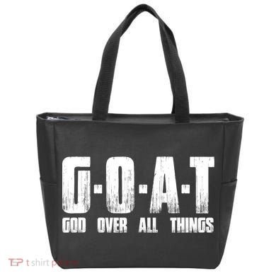 GOAT God Over All Things Tote Bag