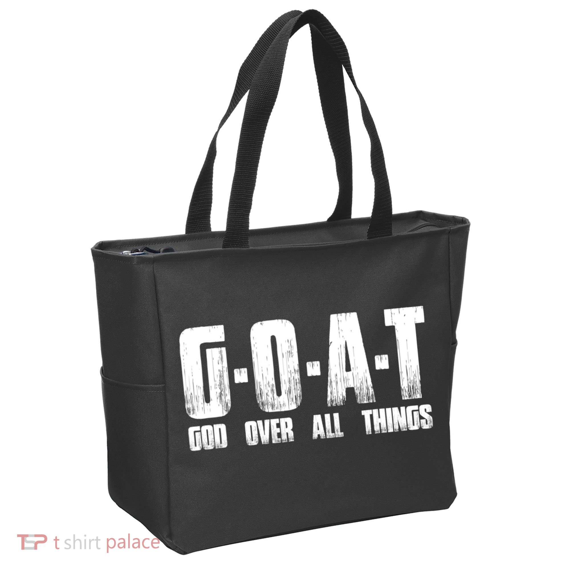 GOAT God Over All Things Tote Bag