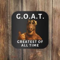 G.O.A.T. Greatest Of All Time Alf Goat Coaster thumb 0