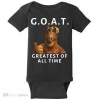 G.O.A.T. Greatest Of All Time Alf Goat Baby Bodysuit thumb 0
