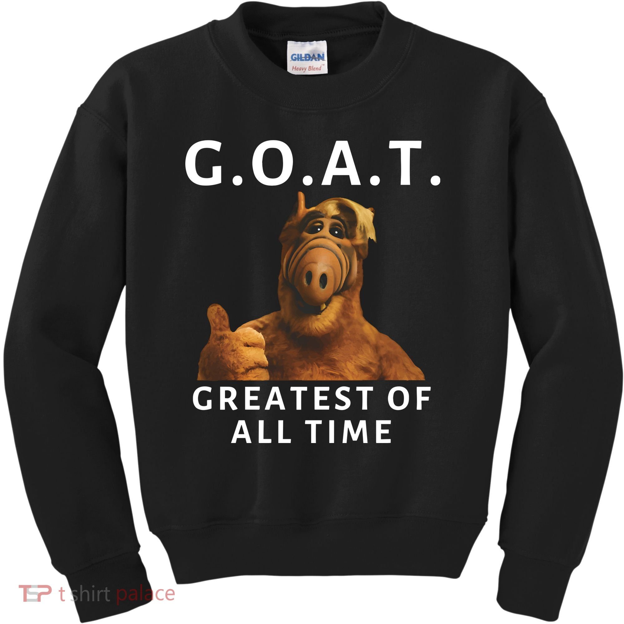 G.O.A.T. Greatest Of All Time Alf Goat Kids Sweatshirt