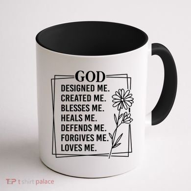 God Coffee Mug back