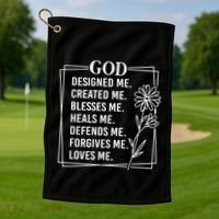 God Golf Towel thumb 1