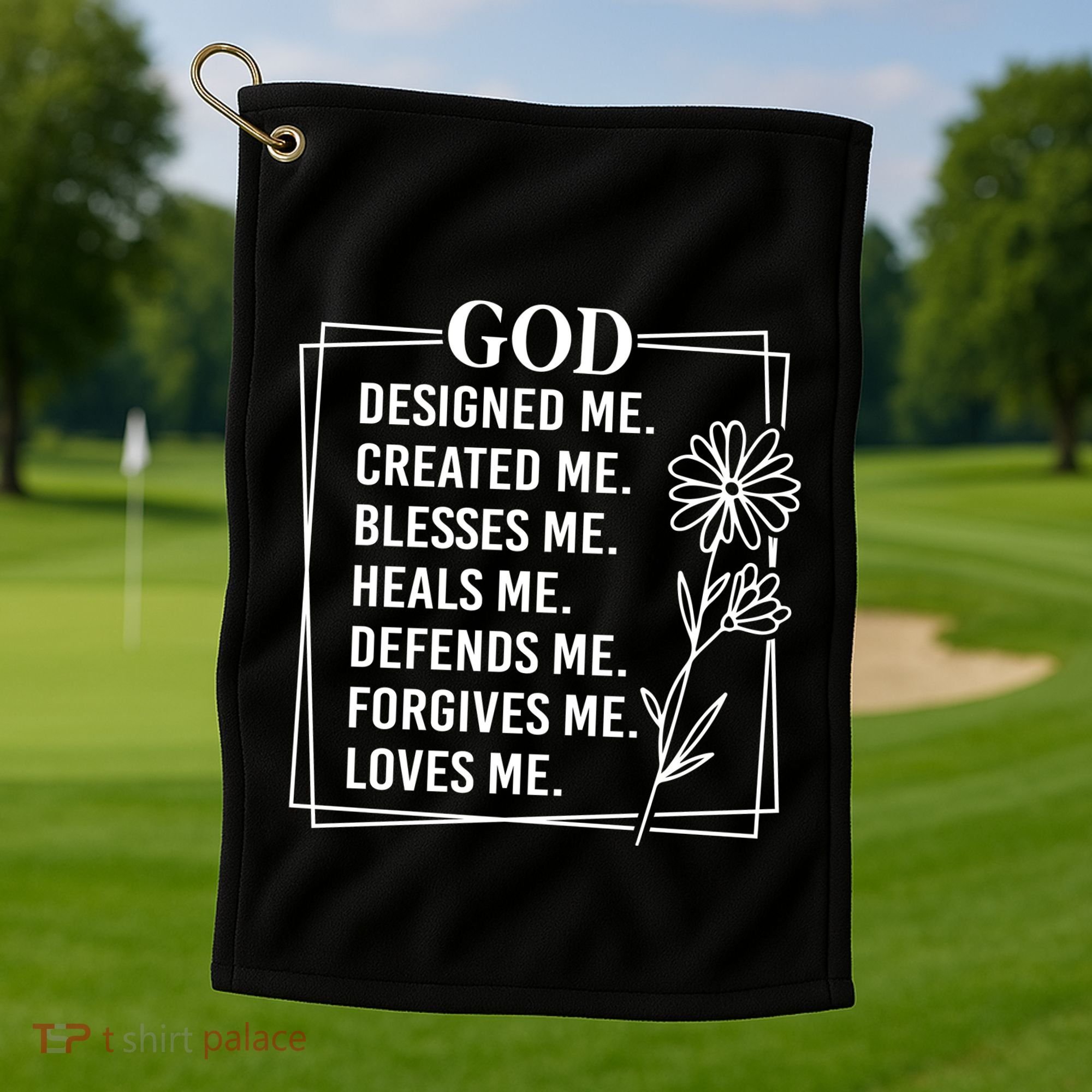 God Golf Towel