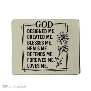 God Mousepad