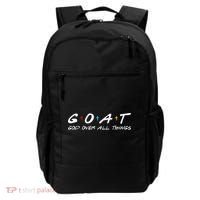 Goat God Over All Things Funny Backpack thumb 0