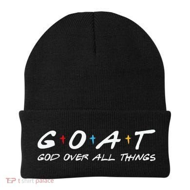 Goat God Over All Things Funny Beanie
