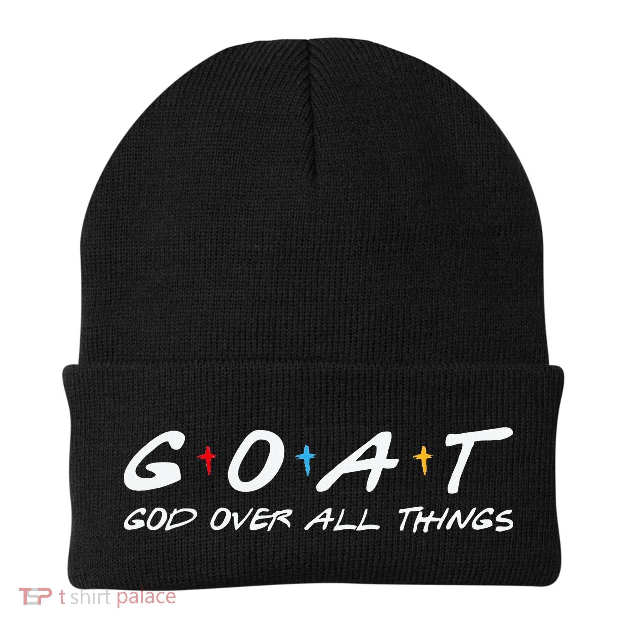 Goat God Over All Things Funny Beanie