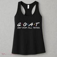 Goat God Over All Things Funny Women's Tank Top thumb 3