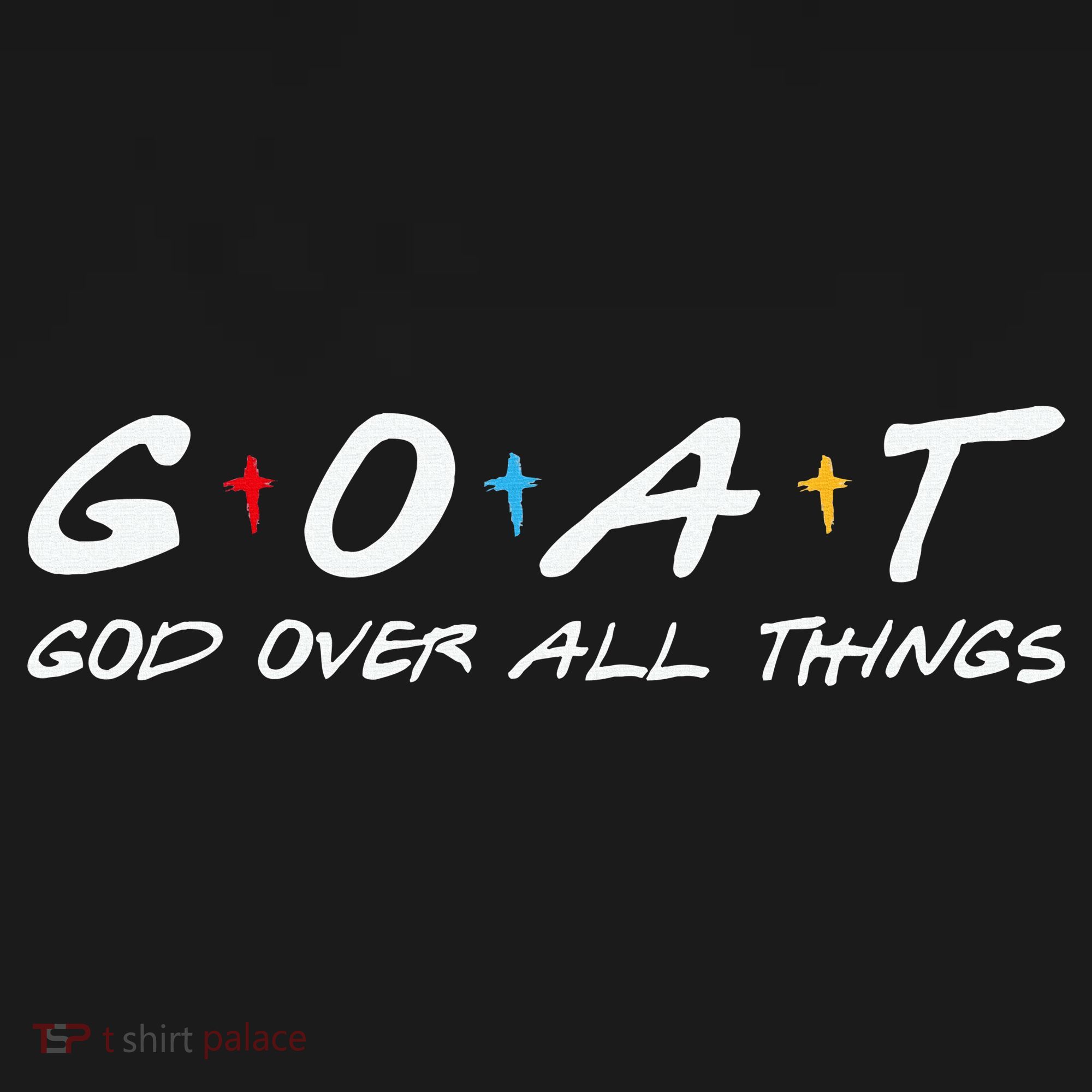 Goat God Over All Things Funny Visor