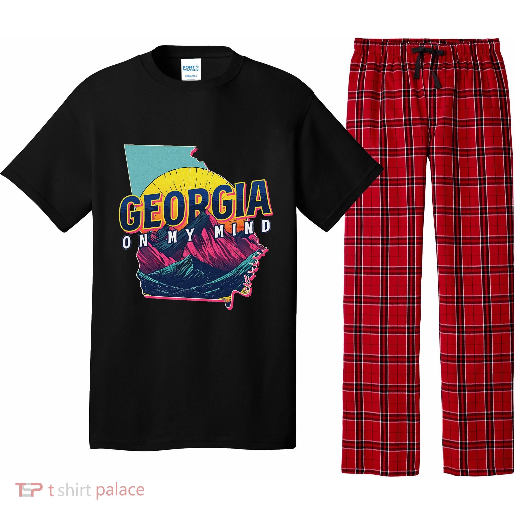 Georgia Georgia On My Mind Pajama Set