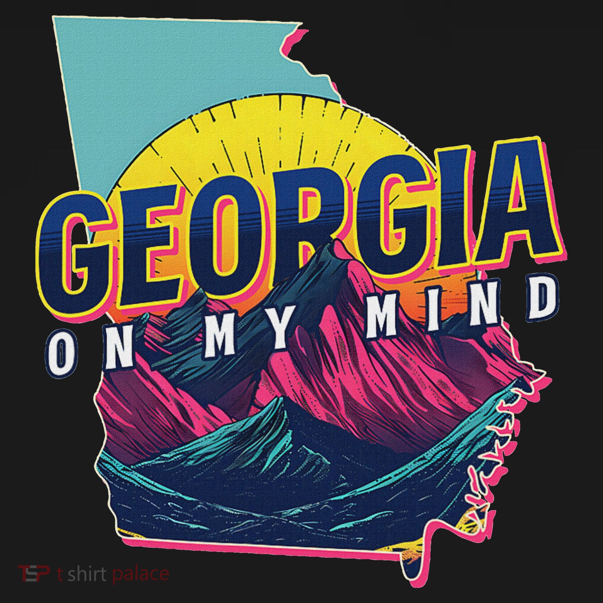 Georgia Georgia On My Mind Women's Tank Top