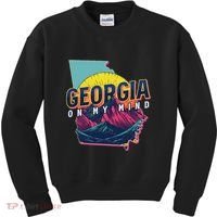 Georgia Georgia On My Mind Kids Sweatshirt thumb 0