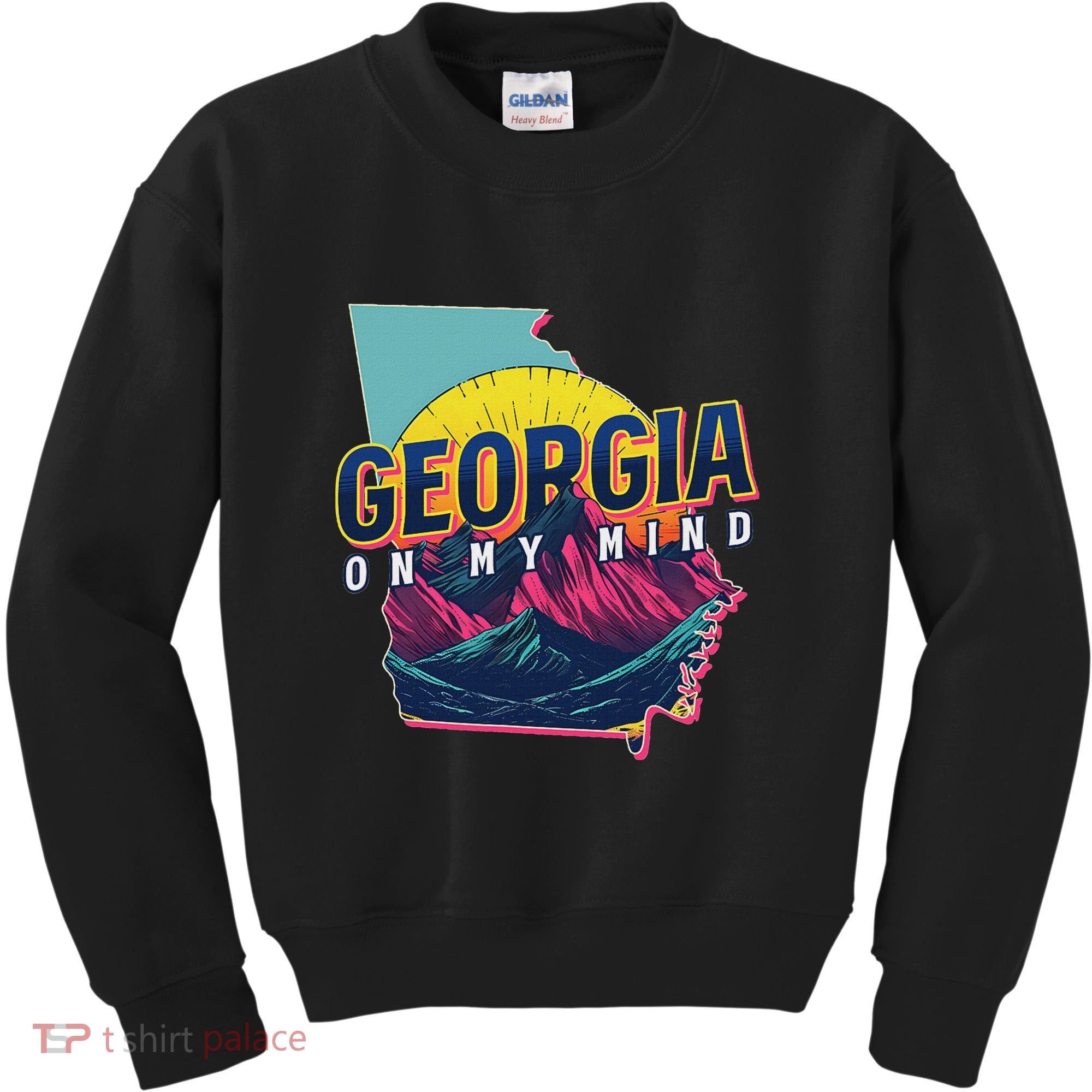 Georgia Georgia On My Mind Kids Sweatshirt