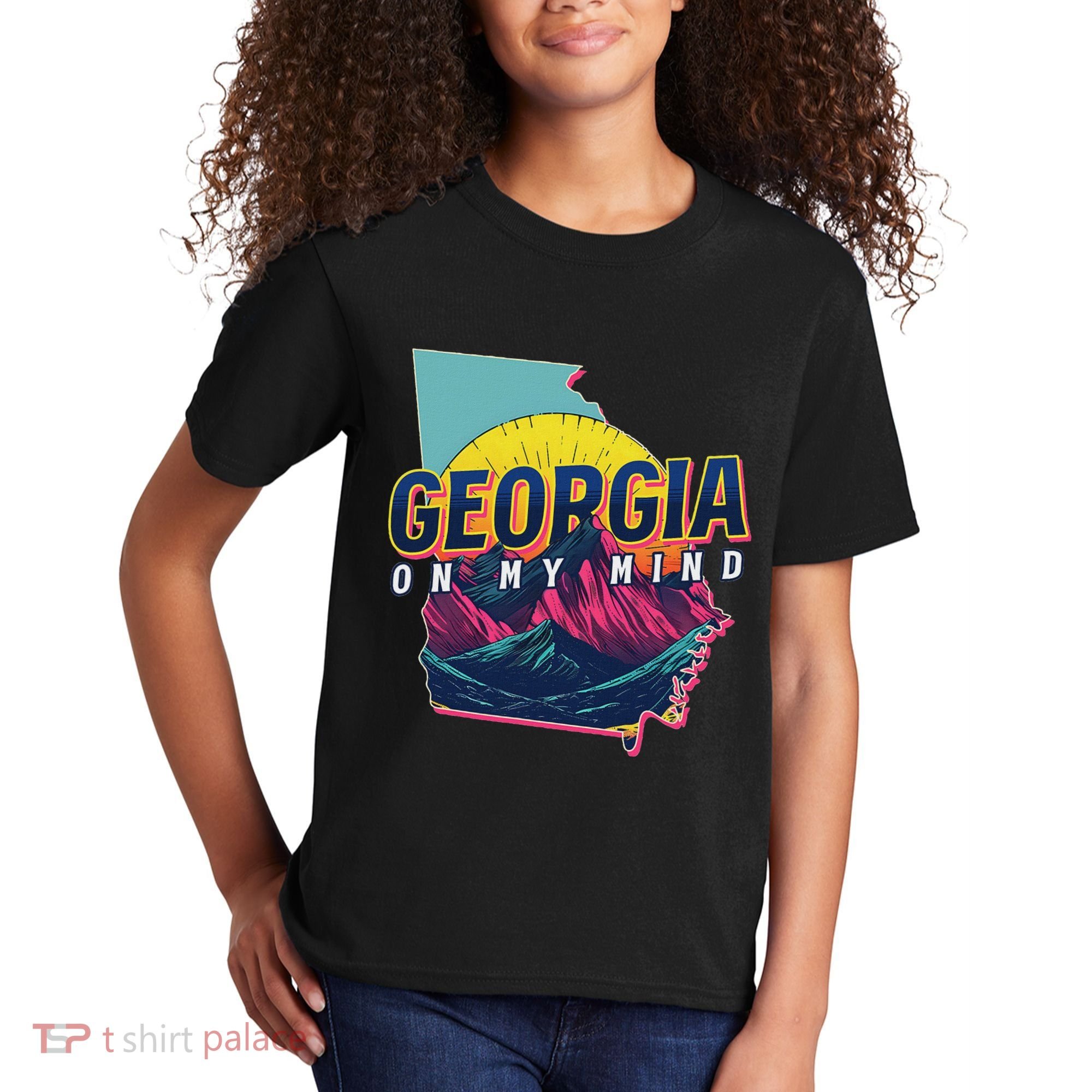 Georgia Georgia On My Mind Kids T-Shirt