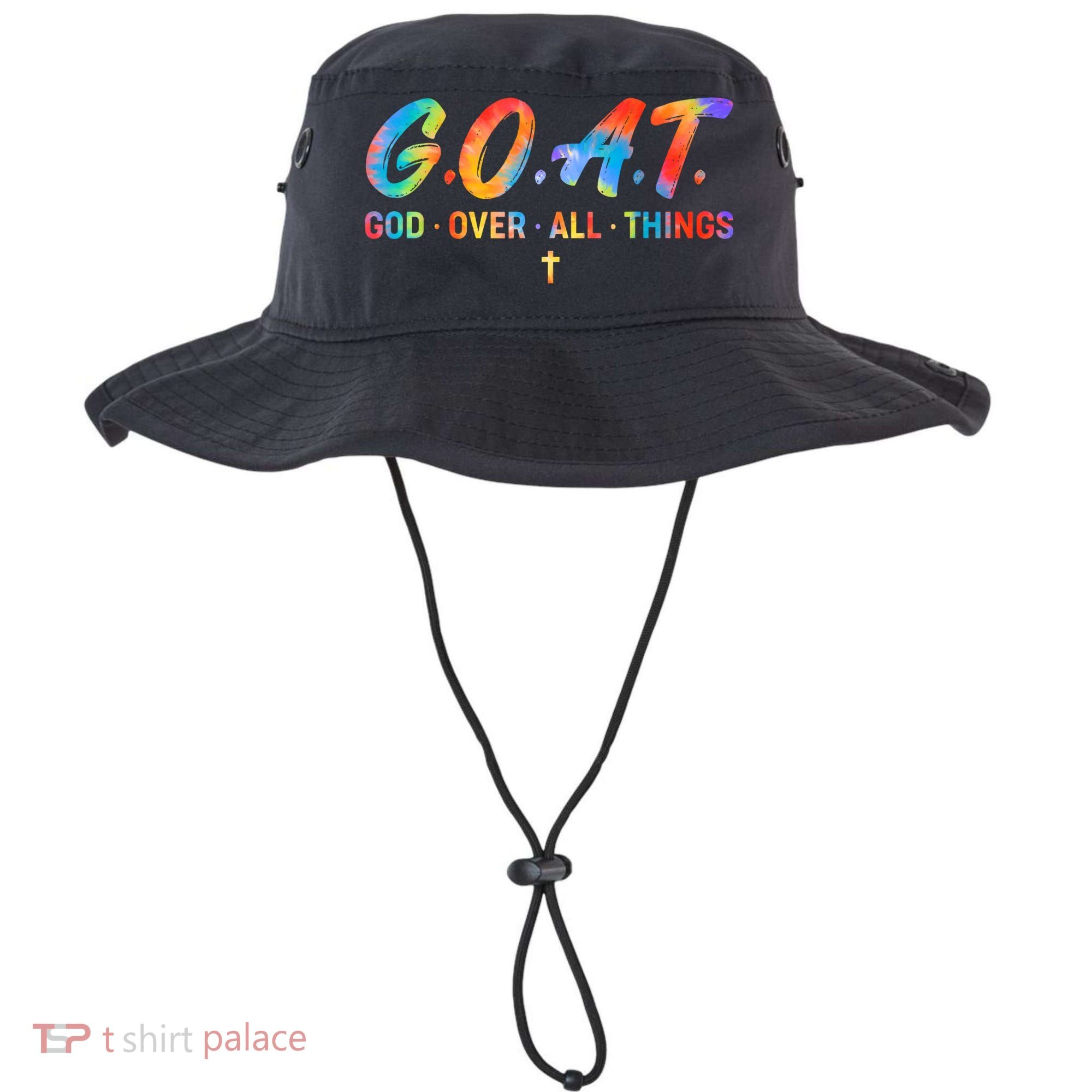 Goat God Over All Things Bucket Hat