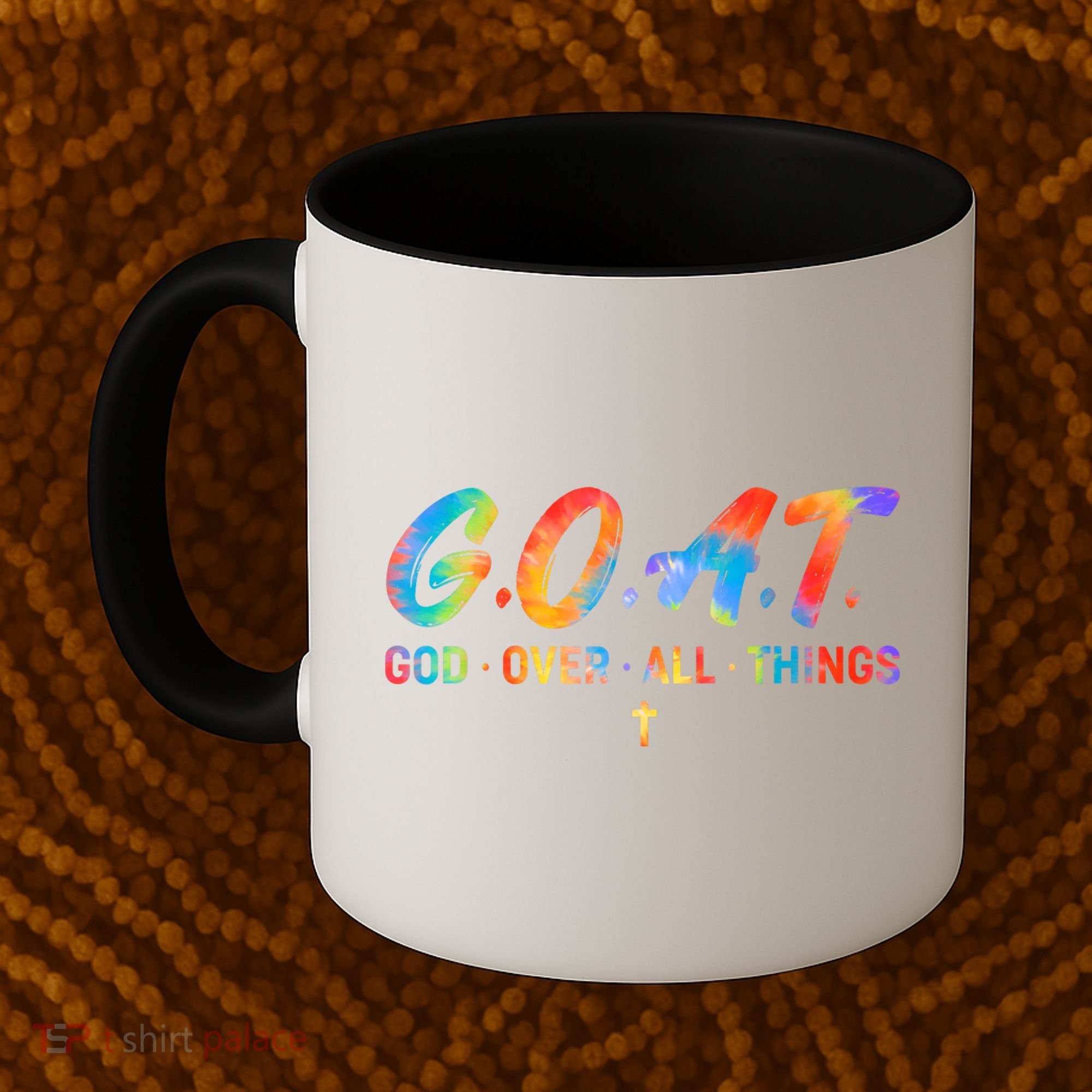 Goat God Over All Things Coffee Mug