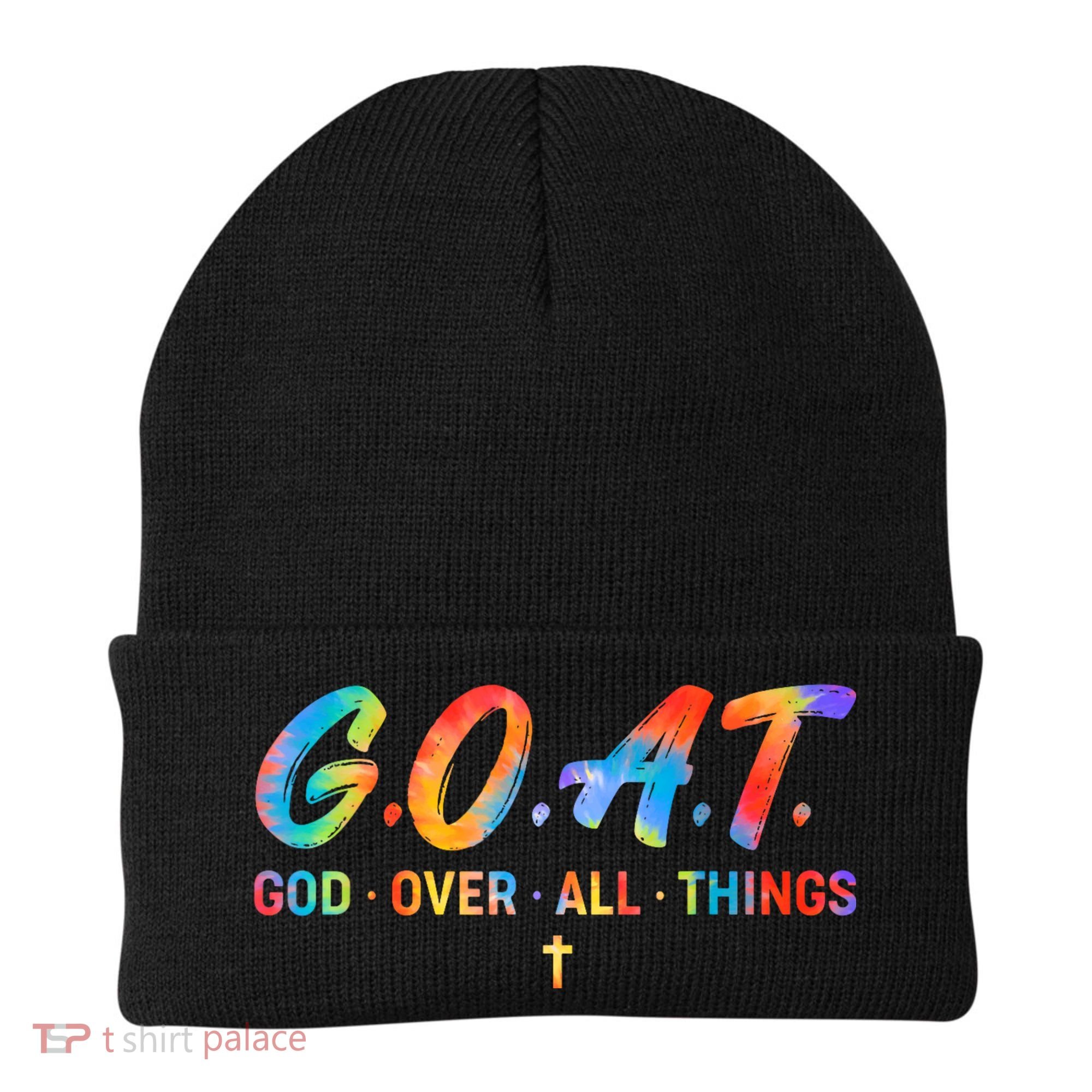 Goat God Over All Things Beanie
