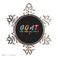 Goat God Over All Things Ornament thumb 0