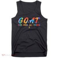Goat God Over All Things Tank Top thumb 0