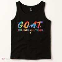 Goat God Over All Things Tank Top thumb 2