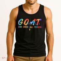 Goat God Over All Things Tank Top thumb 3